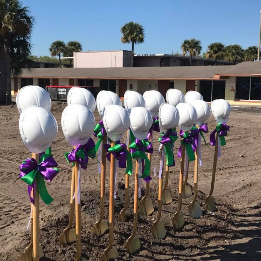 The Mission Breaks Ground at the New Men’s Location